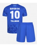 Bayer Leverkusen Malik Tillman #10 Tredjedraktsett Barn 2025-26 Korte ermer (+ bukser)